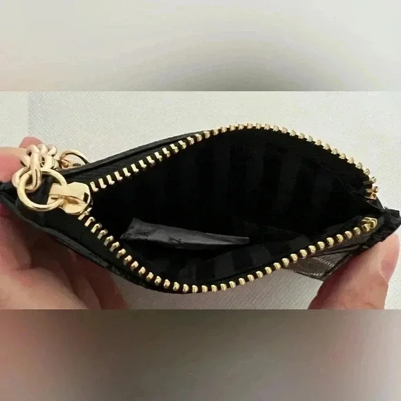 Victorias Secret |  Bright Tartan The Victoria Card Case Key Chain.​ - Picture 7 of 9